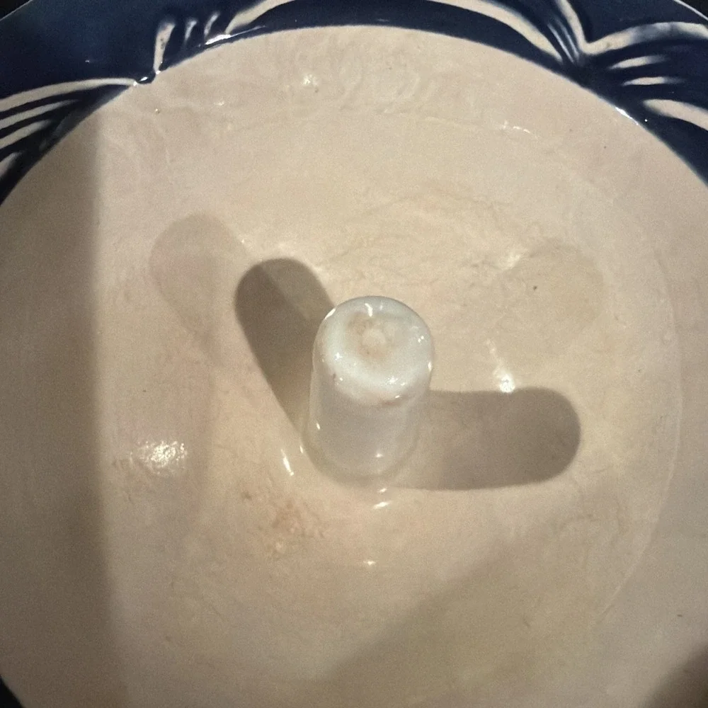 Vtg The Original Apple Baker Baking Dish Paris, Maine Stoneware Set‎ Of 2